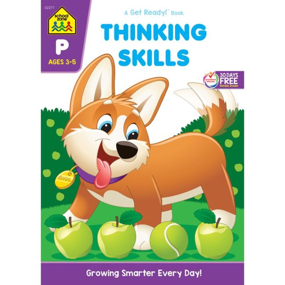 School Zone Thinking Skills Workbook -- School Zone